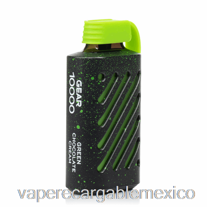 Vape Recargable Vozol Gear 10000 Desechable Crema Chocolate Verde